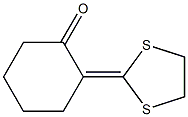 2-(1,3-Dithiolan-2-ylidene)cyclohexanone 结构式
