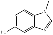 1-甲基-1H-苯并[D]咪唑-5-醇,50591-22-5,结构式