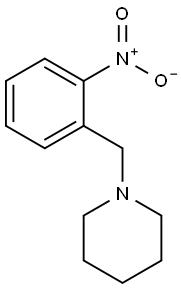1-(2-Nitrobenzyl)piperidine 结构式