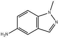 5-氨基-1-甲基-1H-吲唑,50593-24-3,结构式