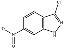 3-CHLORO-6-NITRO (1H)INDAZOLE Struktur