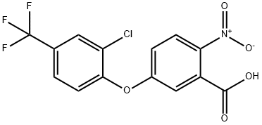 三氟羧草醚 结构式