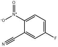 5-フルオロ-2-ニトロベンゾニトリル 化学構造式
