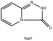 1,2,4-triazolo[4,3-a]pyridin-3(2H)-one, sodium salt Struktur