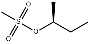 Methanesulfonic acid,(1S)-1-methylpropyl ester Struktur