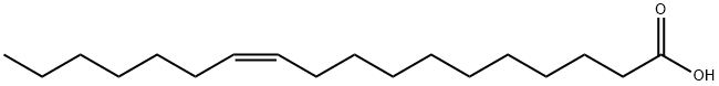 cis-Vaccenic acid Struktur