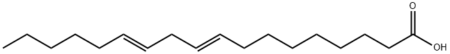 LINOELAIDIC ACID Structure