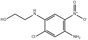 2-CHLORO-5-NITRO-N-HYDROXYETHYL P-PHENYLENEDIAMINE Struktur