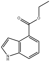 Ethyl 1H-indole-4-carboxylate Struktur