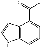 ETHANONE, 1-(1H-INDOL-4-YL)-, 50614-86-3, 结构式