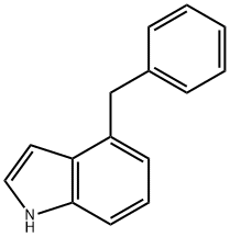 4-Benzyl-1H-indole 结构式