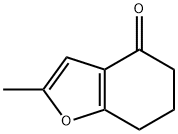 2-メチル-6,7-ジヒドロ-1-ベンゾフラン-4(5H)-オン 化学構造式