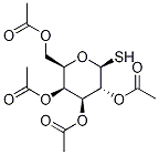 2,3,4,6-Tetra-O-acetyl-b-D-thiogalactopyranose Structure
