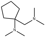 Cyclopentanemethylamine, 1-(dimethylamino)-N,N-dimethyl- (7CI,8CI) 化学構造式