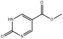 5-Pyrimidinecarboxylic acid, 1,2-dihydro-2-oxo-, methyl ester (9CI) Struktur