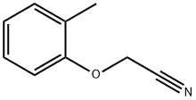邻甲苯氧基乙腈 结构式