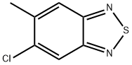 5-CHLORO-6-METHYL-2,1,3-BENZOTHIADIAZOLE Struktur