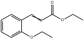 2-乙氧基肉桂酸乙酯 结构式
