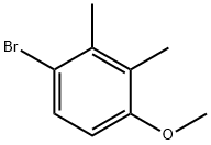 4-BROMO-2,3-DIMETHYLANISOLE Struktur