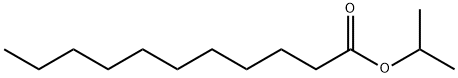 isopropyl undecanoate Struktur