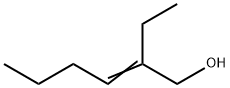 2-乙基-2-己烯醇 结构式