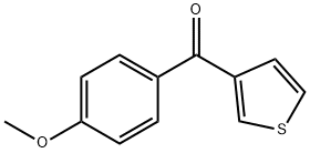 3-(4-METHOXYBENZOYL)THIOPHENE Struktur