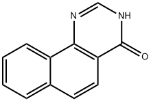 3H,4H-苯[H]喹唑啉-4-酮 结构式