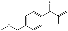 2-Propen-1-one, 2-fluoro-1-[4-(methoxymethyl)phenyl]- (9CI) 结构式