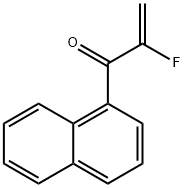 2-Propen-1-one, 2-fluoro-1-(1-naphthalenyl)- (9CI) 结构式