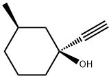 Cyclohexanol, 1-ethynyl-3-methyl-, (1S,3R)- (9CI) 结构式