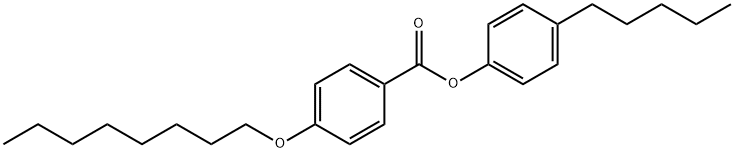 对戊基苯基-4-辛氧基苯甲酸酯,50649-56-4,结构式