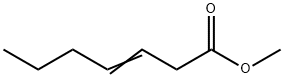 3-Heptenoic acid methyl ester 结构式