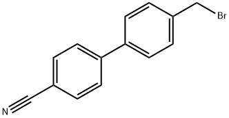 4-(4-溴甲基苯基)苯甲腈,50670-51-4,结构式