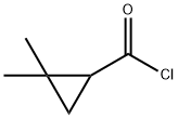 2,2-DIMETHYLCYCLOPROPANECARBONYL CHLORIDE 结构式