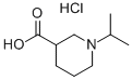 1-ISOPROPYL-PIPERIDINE-3-CARBOXYLIC ACID HYDROCHLORIDE 结构式