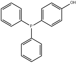 (4-HYDROXYPHENYL)DIPHENYLPHOSPHINE Structure