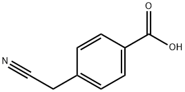 4-(CYANOMETHYL)BENZOIC ACID Structure