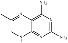 2,4-Pteridinediamine,1,7-dihydro-6-methyl-(9CI) Structure