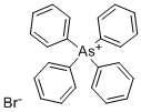 TETRAPHENYLARSONIUM BROMIDE Structure