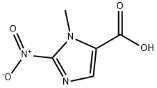 1-Methyl-2-nitro-1H-iMidazole-5-carboxylic acid Struktur