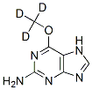 6-O-Methyl-d3-guanine Struktur