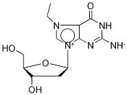 7-Ethyl-2'-deoxyguanosine Struktur