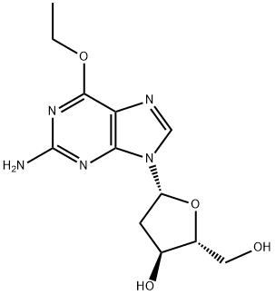 O(6)-ethyl-2'-deoxyguanosine Struktur