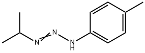 1-イソプロピル-3-p-トリルトリアゼン 化学構造式