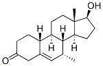 17 beta-hydroxy-7 alpha-methyl-5-estren-3-one Structure