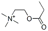 propionylcholine,5072-54-8,结构式