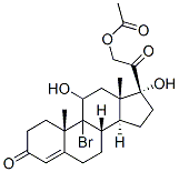 9-Bromo-11,17,21-trihydroxypregn-4-ene-3,20-dione 21-acetate