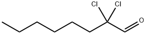 2,2-DICHLOROOCTANAL Structure