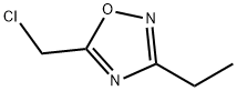 5-(クロロメチル)-3-エチル-1,2,4-オキサジアゾール 化学構造式