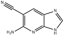 1H-Imidazo[4,5-b]pyridine-6-carbonitrile,  5-amino-  (9CI) 结构式